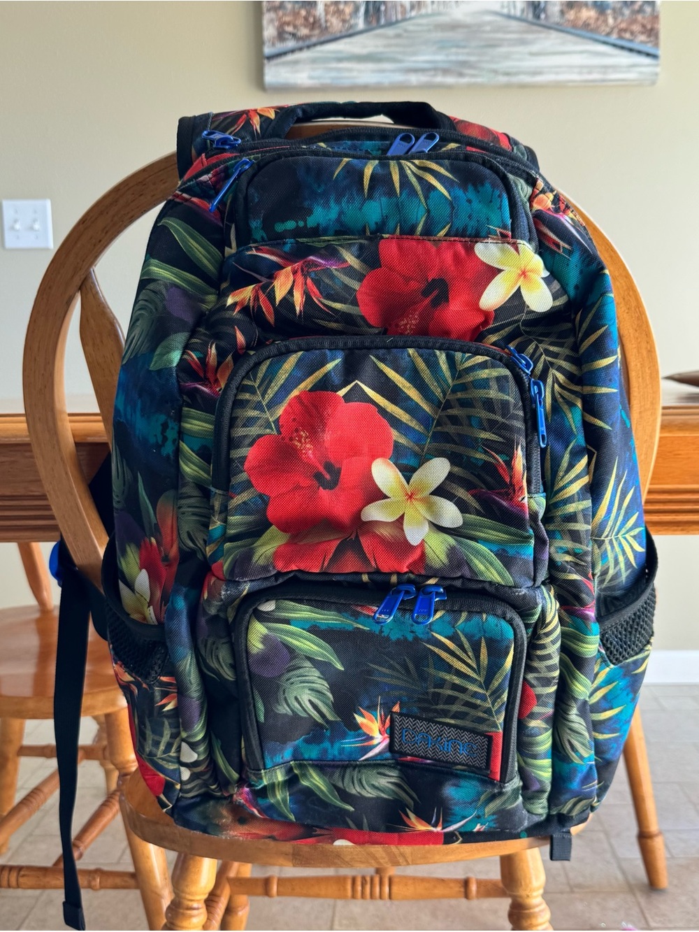 Dakine Jewel 26L Hawaiian Tropical Retired Print Multi Compartment Backpack